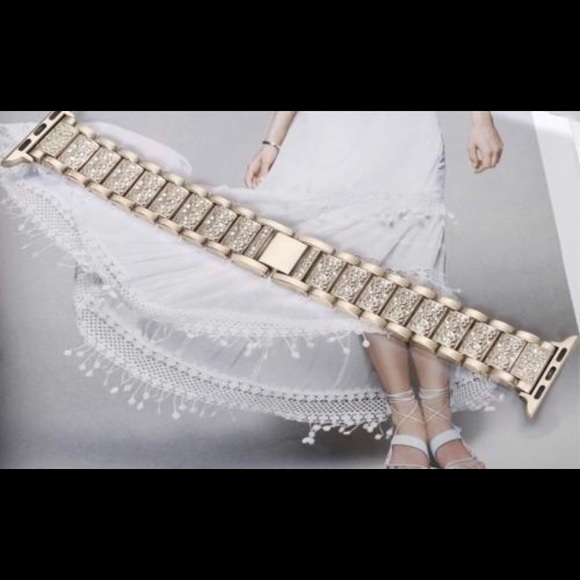 NWT Apple Watch Sz 38/40 mm gold replacement band - Picture 4 of 6